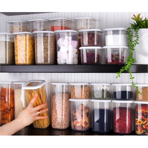 Dózy v sadě 24 ks na sypké potraviny Fresco – Hermia-image-1