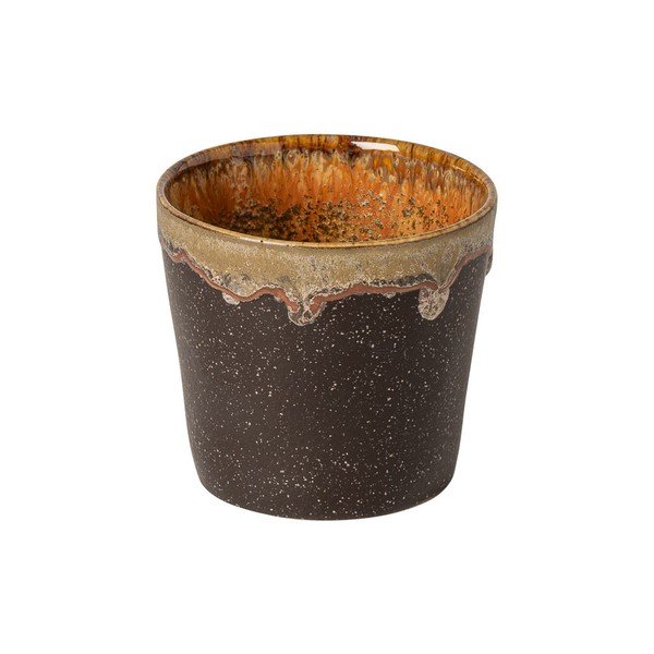 Tazzina marrone scuro in gres 190 ml Poterie – Casafina