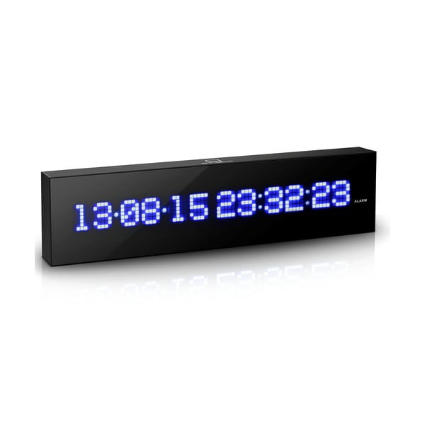 Nástěnné LED hodiny s datem Calendar Wall Clock-image-2