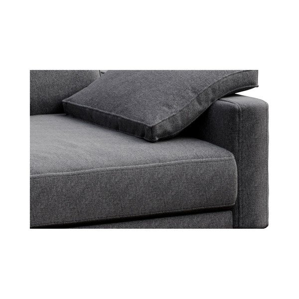 Divano angolare grigio scuro (angolo sinistro) Musso - MESONICA-image-4