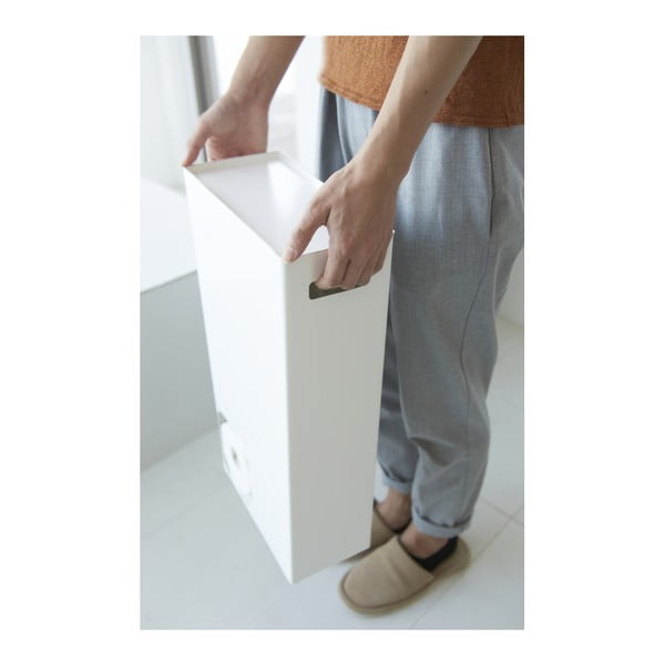 Distributore di carta igienica bianco Rin Stocker Tower - YAMAZAKI-image-3