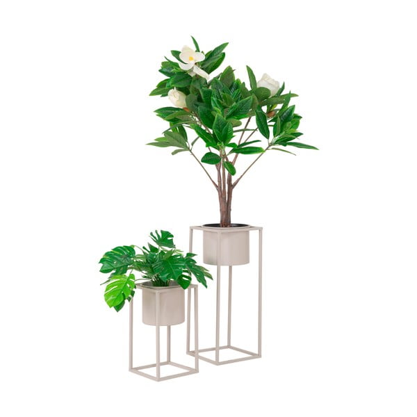 Set di vasi in metallo 2 pz Marla - House Nordic-image-2