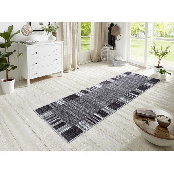 Tappeto grigio/beige 200x67 cm Border - Hanse Home-image-1