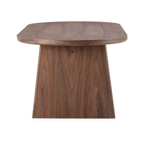 Tavolo da pranzo con effetto noce 100x200 cm Blair – MOME-image-2