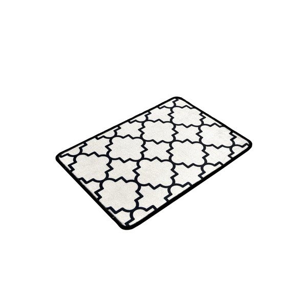 Tappetino per il bagno nero/beige 40x60 cm Kupa – Foutastic