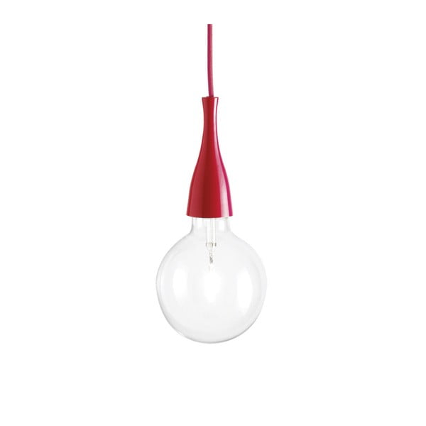 Lampada a sospensione rossa Lora - Evergreen Lights