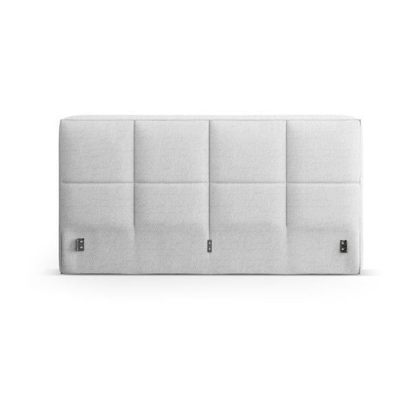 Testiera grigio chiaro imbottita 209x100 cm Darren – Micadoni -image-2