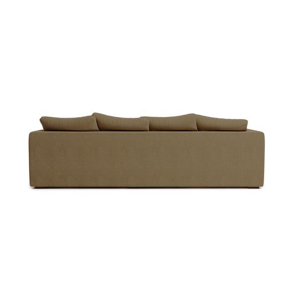 Divano angolare in velluto a coste beige (angolo sinistro) Comfy - Scandic-image-2