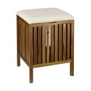 Cesta per il bucato colore naturale scuro in legno 38 l Fondi – Wenko