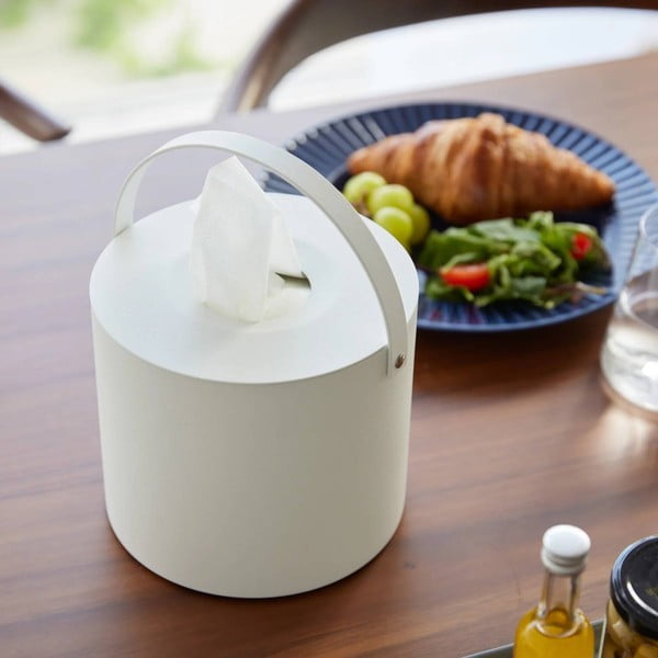 Portafazzoletti in metallo Tower – YAMAZAKI-image-1