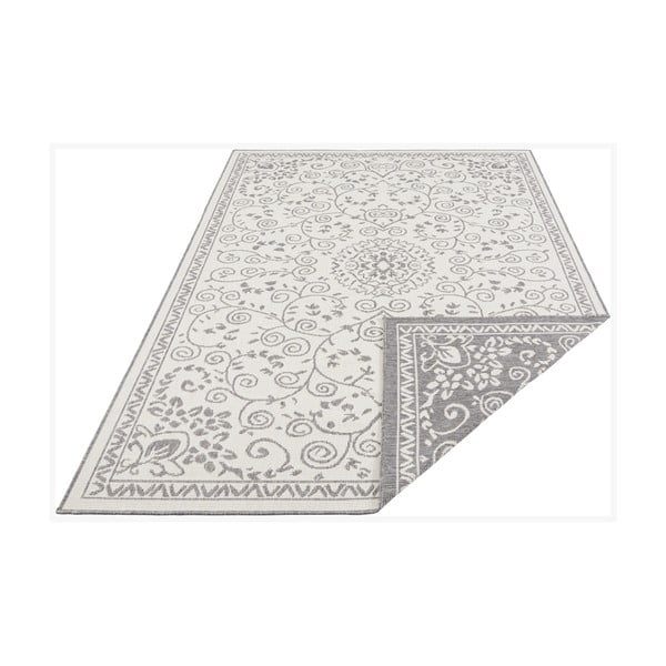 Tappeto da esterno grigio e crema , 160 x 230 cm Leyte - NORTHRUGS-image-2
