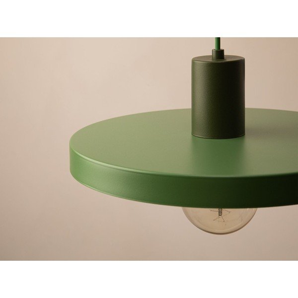 Lampadario verde in metallo ø 30 cm Ori – Micadoni -image-2