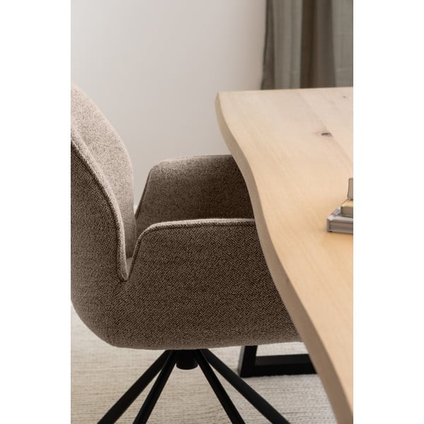 Tavolo da pranzo con piano effetto rovere 100x220 cm Malika - Actona-image-2