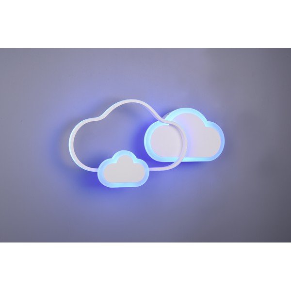 Lampada per bambini bianca 52x25 cm Cloudy - Reality-image-2