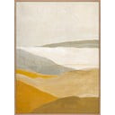 Quadro dipinto a mano 90x120 cm Yellow Field - Malerifabrikken