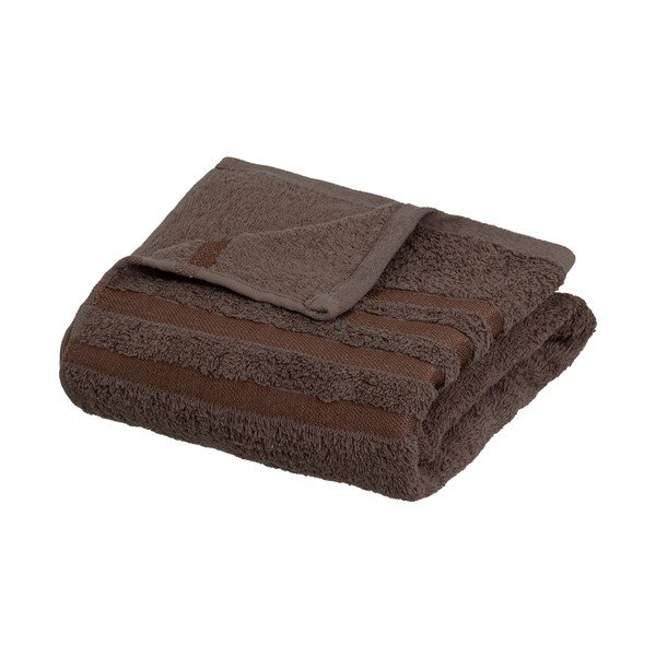 Asciugamano tipo terry marrone in cotone 70x140 cm Simple – Casa Selección
