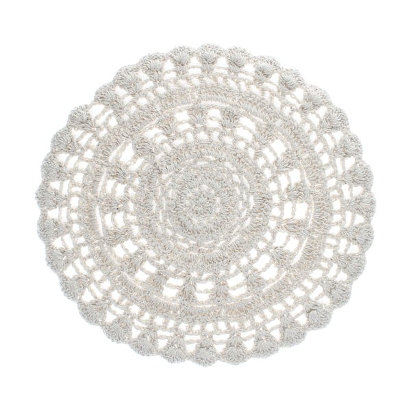 Tovaglietta in misto cotone ø 35 cm Crochet – Rex London