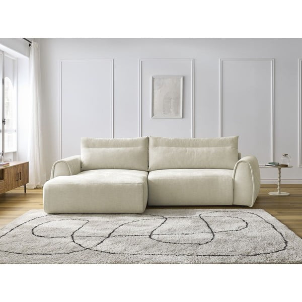 Divano angolare beige Aden – Bobochic Paris-image-1