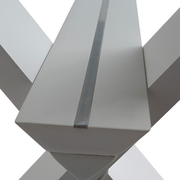 Tavolo da pranzo bianco Selena, 160 x 90 cm - Marckeric-image-3