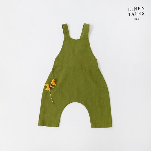 Tutine in lino Moss Green - Linen Tales-image-4