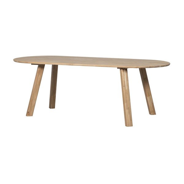 Tavolo da pranzo in rovere massiccio 90x220 cm Tablo – WOOOD-image-2