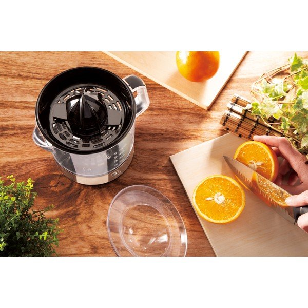 Pressa elettrica per agrumi Rosegold Metallic Line - BerlingerHaus-image-3