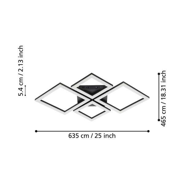 Plafoniera smart LED 42 W PARANDAY-Z - EGLO-image-4