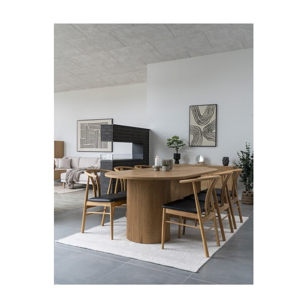 Tavolo da pranzo effetto pioppo 100x210 cm Boavista - House Nordic-image-2