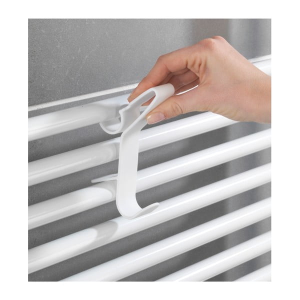 Gancio bianco per radiatore Flexi Universal Flexi - Wenko-image-3