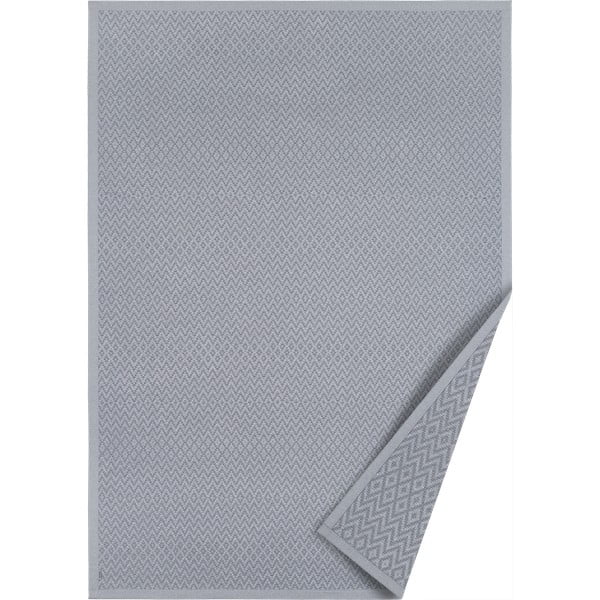 Tappeto bifacciale grigio , 100 x 160 cm Are - Narma