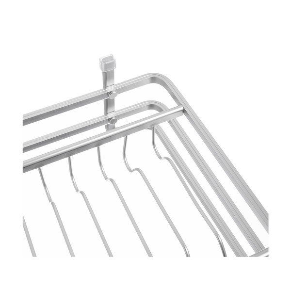 Scolapiatti bianco e nero in metallo 43x32 cm Deluxe – Orion-image-4