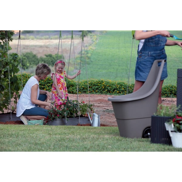 Cesto da giardino beige Easy go - Keter-image-2