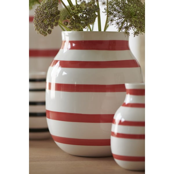 Vaso in ceramica bianca Omaggio - Kähler Design-image-3