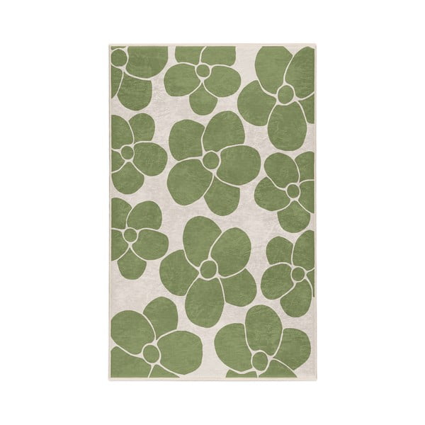Tappeto verde lavabile 160x230 cm Green Meadow – Mila Home