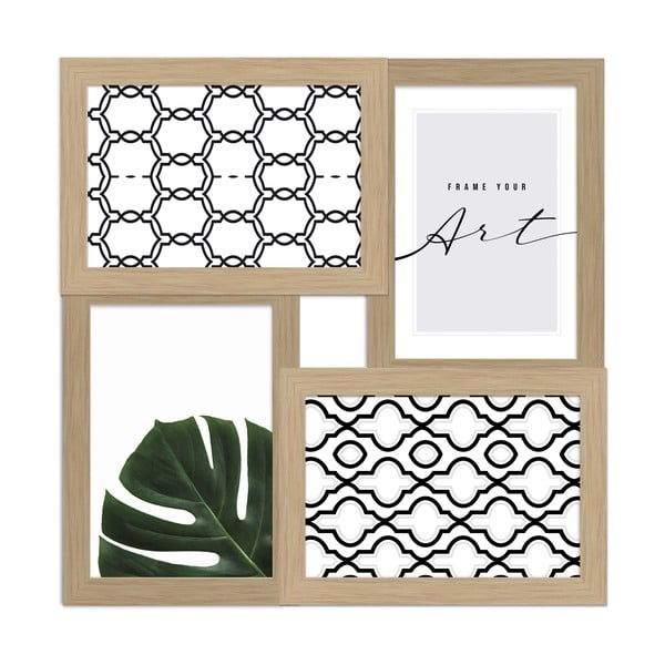 Cornice di colore naturale da appendere 27x27 cm Beech – knor