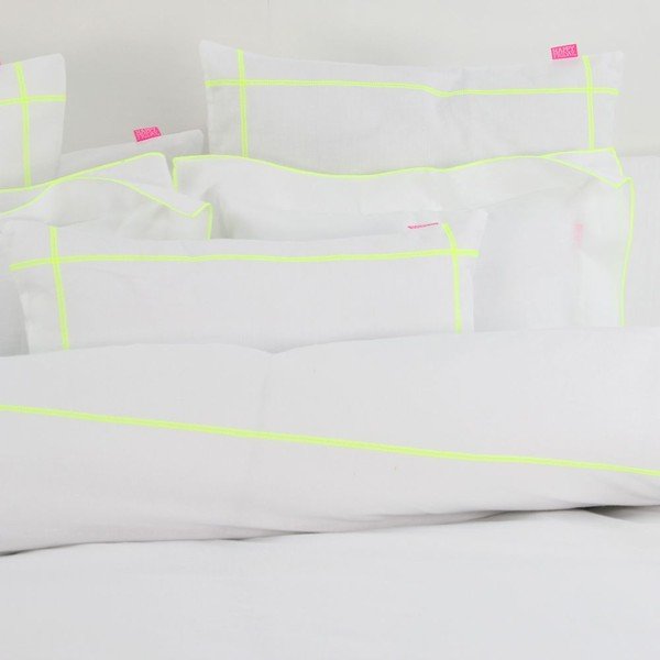Povlak na peřinu Basic Fluor Yellow, 200x200 cm-image-1