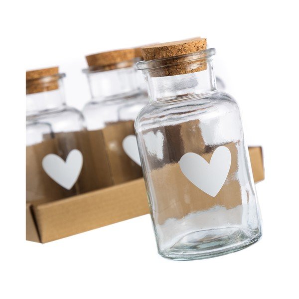 Sada 6 skleniček Unimasa Heart, 250 ml-image-2