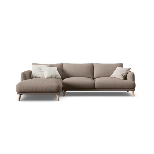 Divano angolare grigio tortora (con penisola a sinistra/con chaise lounge) Naomi – Micadoni -image-3