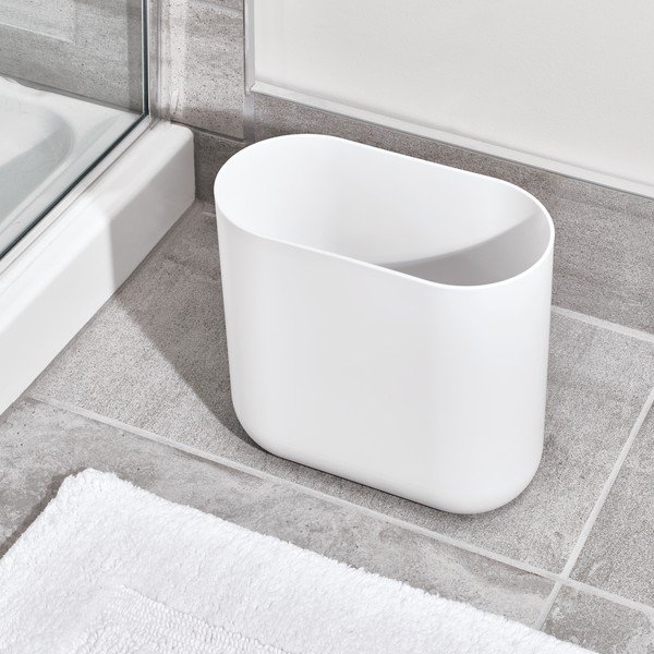 Cestino bianco, 6,5 l Cade - iDesign-image-1