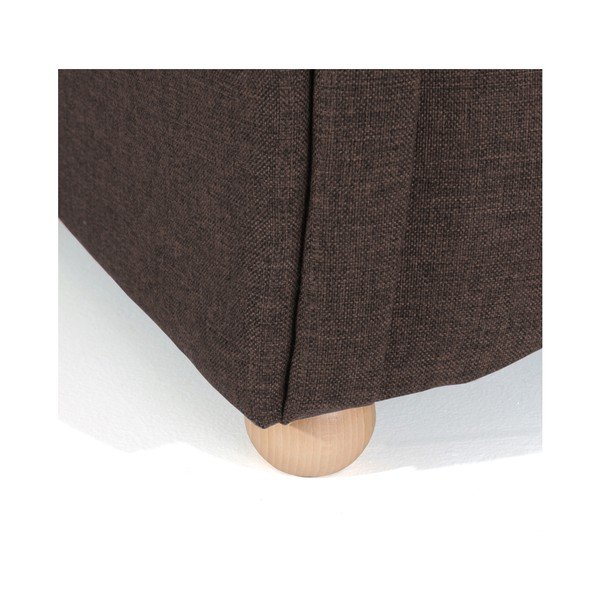Poltrona a quadri marrone Corona - Max Winzer-image-3
