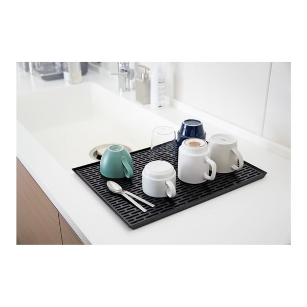 Scolapiatti nero Tower - YAMAZAKI-image-1