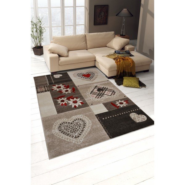 Koberec Webtappeti Intarsio Ginger Bread, 120 x 170 cm