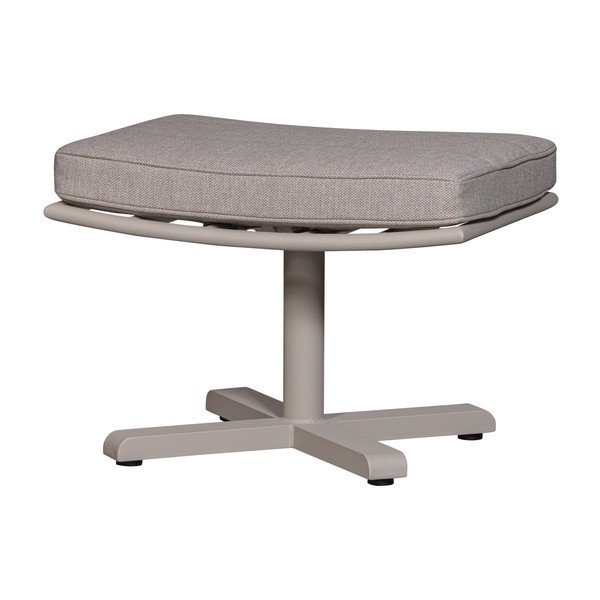 Pouf da giardino grigio chiaro Coosa - Exotan-image-2