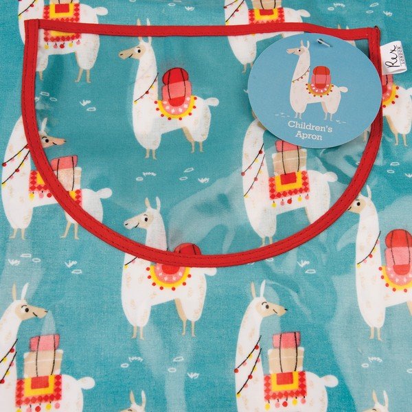 Grembiule blu per bambini Dolly Llama - Rex London-image-2