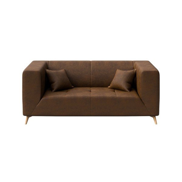Divano marrone , 187 cm Toro - MESONICA