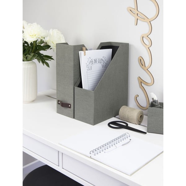 Organizzatore di cartone per documenti Estelle - Bigso Box of Sweden-image-1