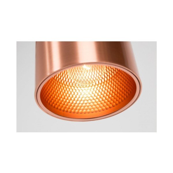 Lampada a sospensione in nero e oro con paralume in metallo ø 12 cm Marvel - Zuiver-image-3