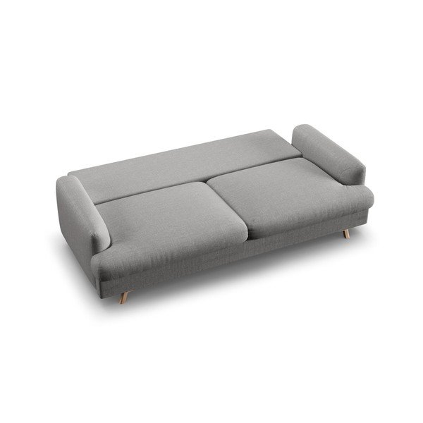 Divano grigio allungabile/con contenitore 233 cm Naomi – Micadoni -image-4