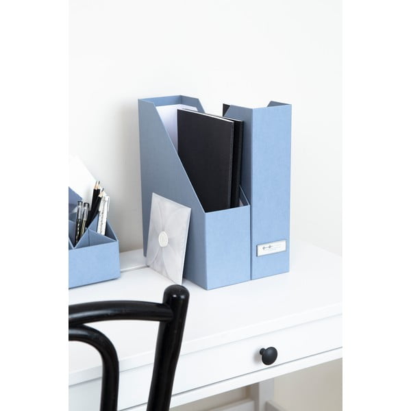 Organizer in cartone per documenti in set da 2 Viola - Bigso Box of Sweden-image-2