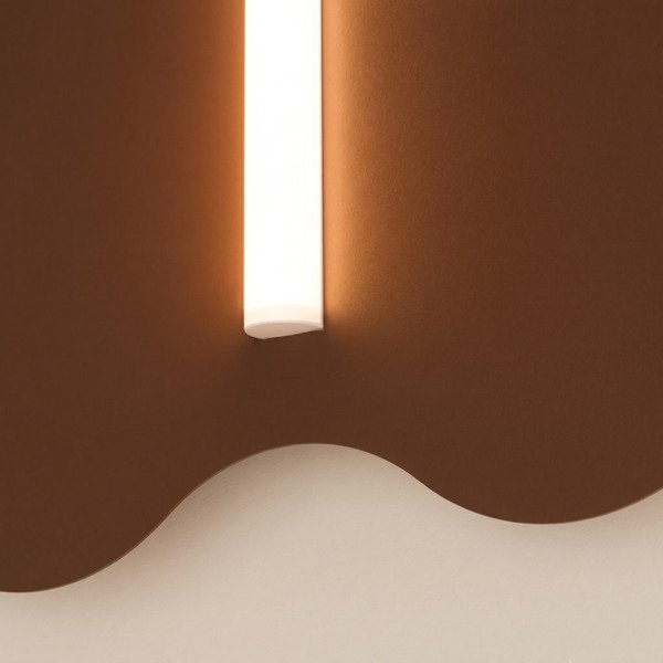 Lampada da parete marrone in metallo KLOVER – Thoro-image-4